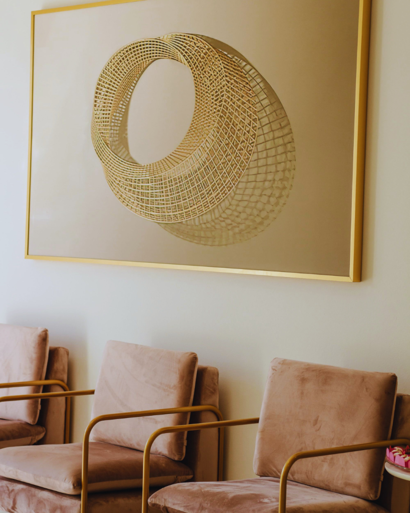 Textured Wall Art for Depth and Luxury Feel
