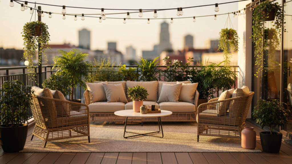 Soften with Textiles and Texture for balcony