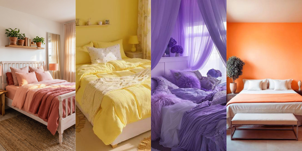 Discover how to choose bedroom colors that boost your mood Learn the meaning behind pink, yellow, purple & orange color themes for your dream sanctuary.