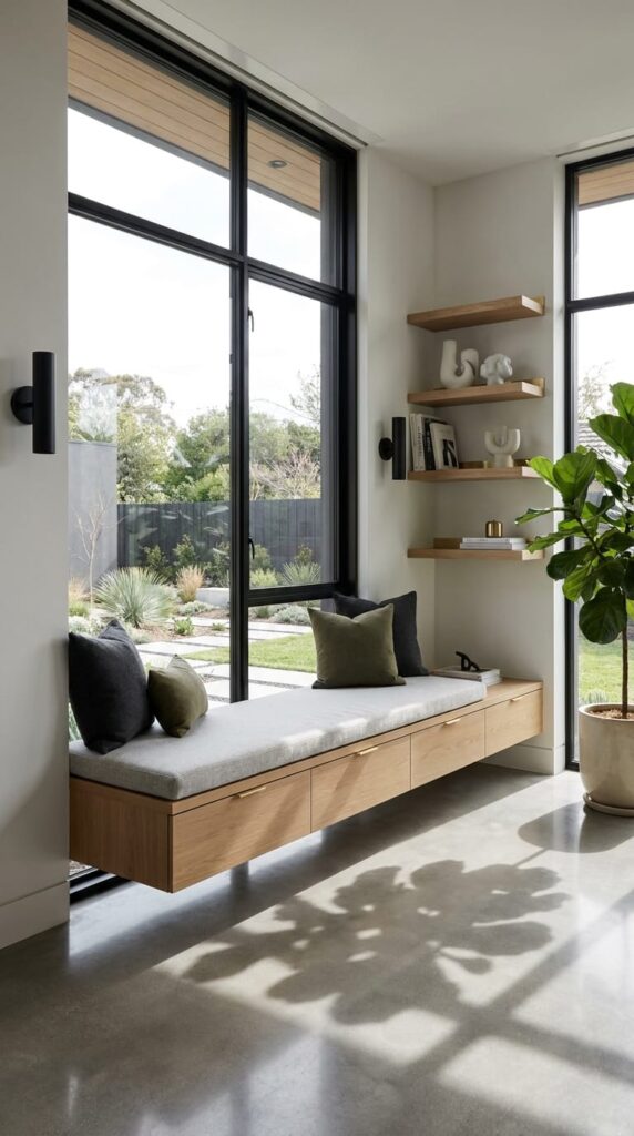 Modern Window Seat Decor Ideas