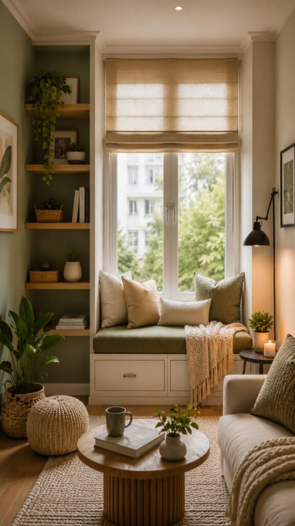 Small Space Window Seat Ideas