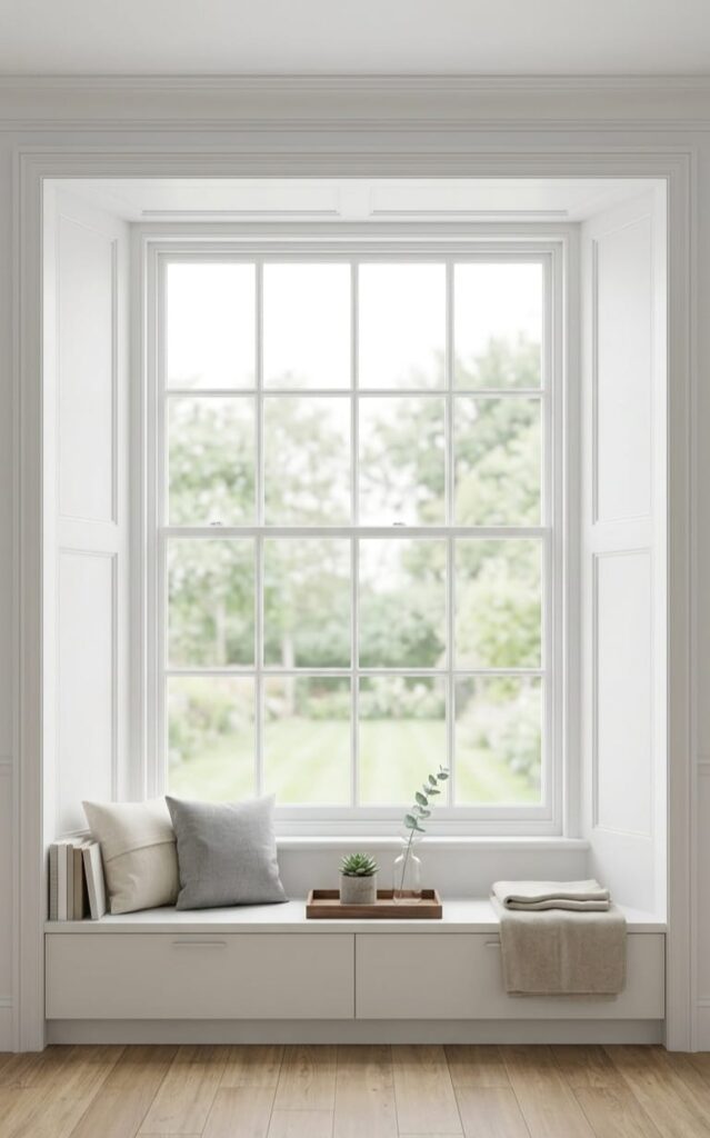 Minimalist Window Seat Decor Ideas