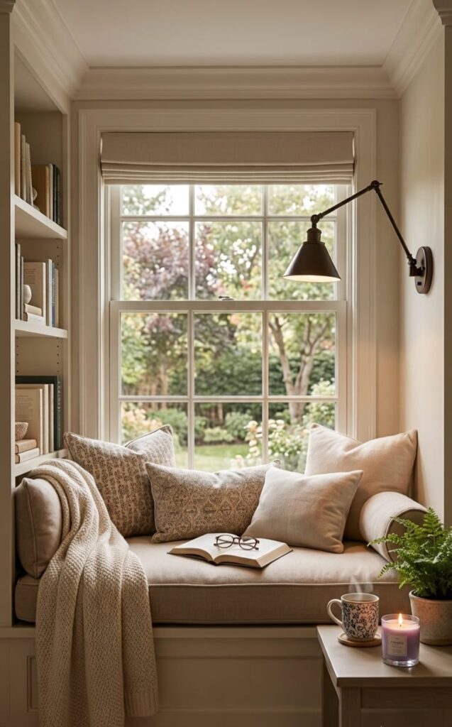 Reading Corner Window Seat Ideas