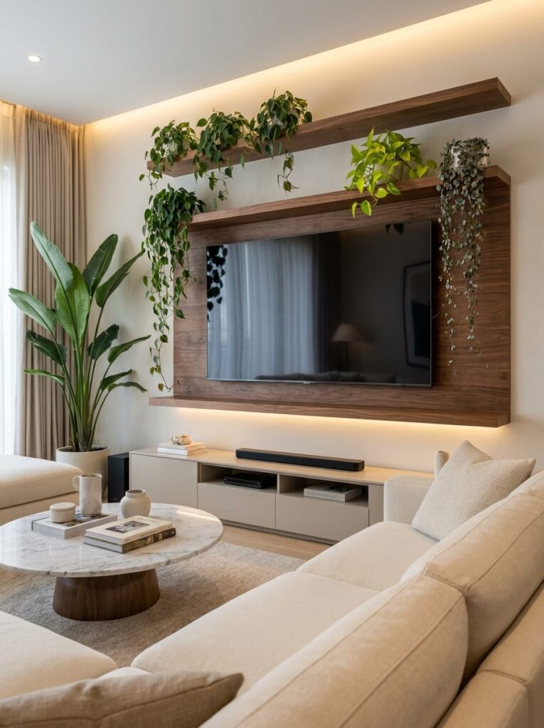 Modern Indoor Plant Decor for the Living Room