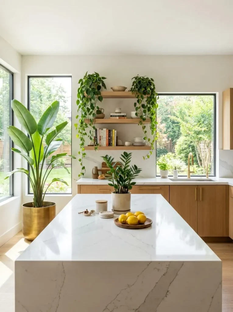 Kitchen Greenery: Where Function Meets Style