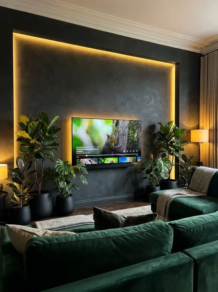 Modern Indoor Plant Decor for the Living Room