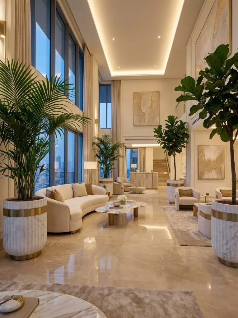 Creating a Luxury "Hotel Lobby" Vibe