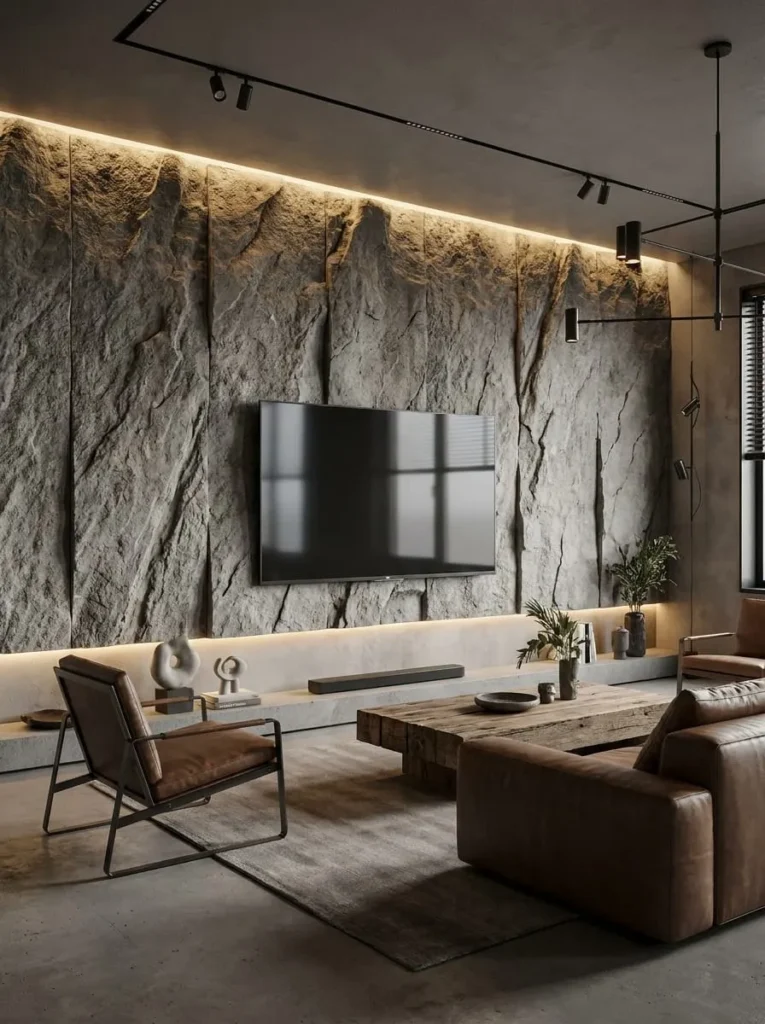Modern Textured Stone
