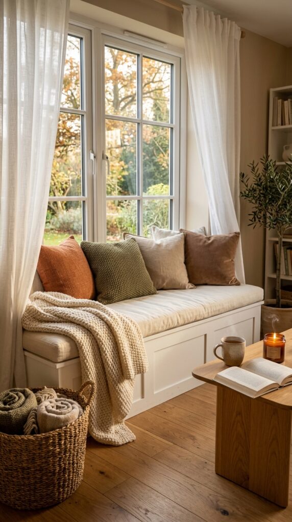 Cozy Window Seat Styling Ideas