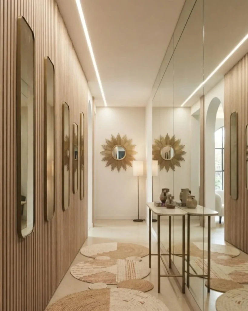 Creates Spacious Effect;
