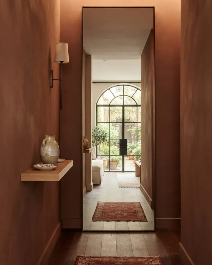 Vertical Mirrors for Narrow Hallways;

