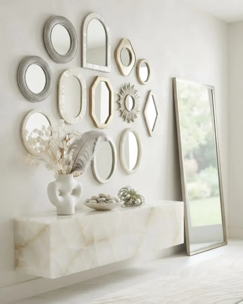 Consider Mirror Walls or Clusters
