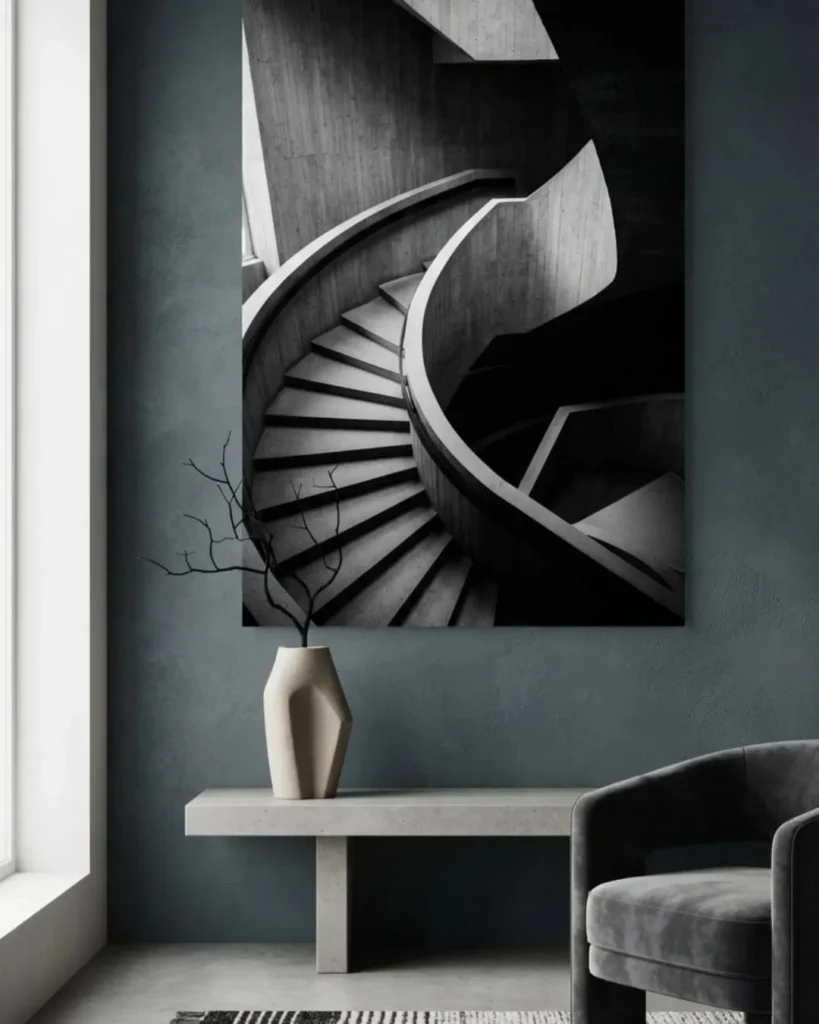 Black and White Canvas Wall Art