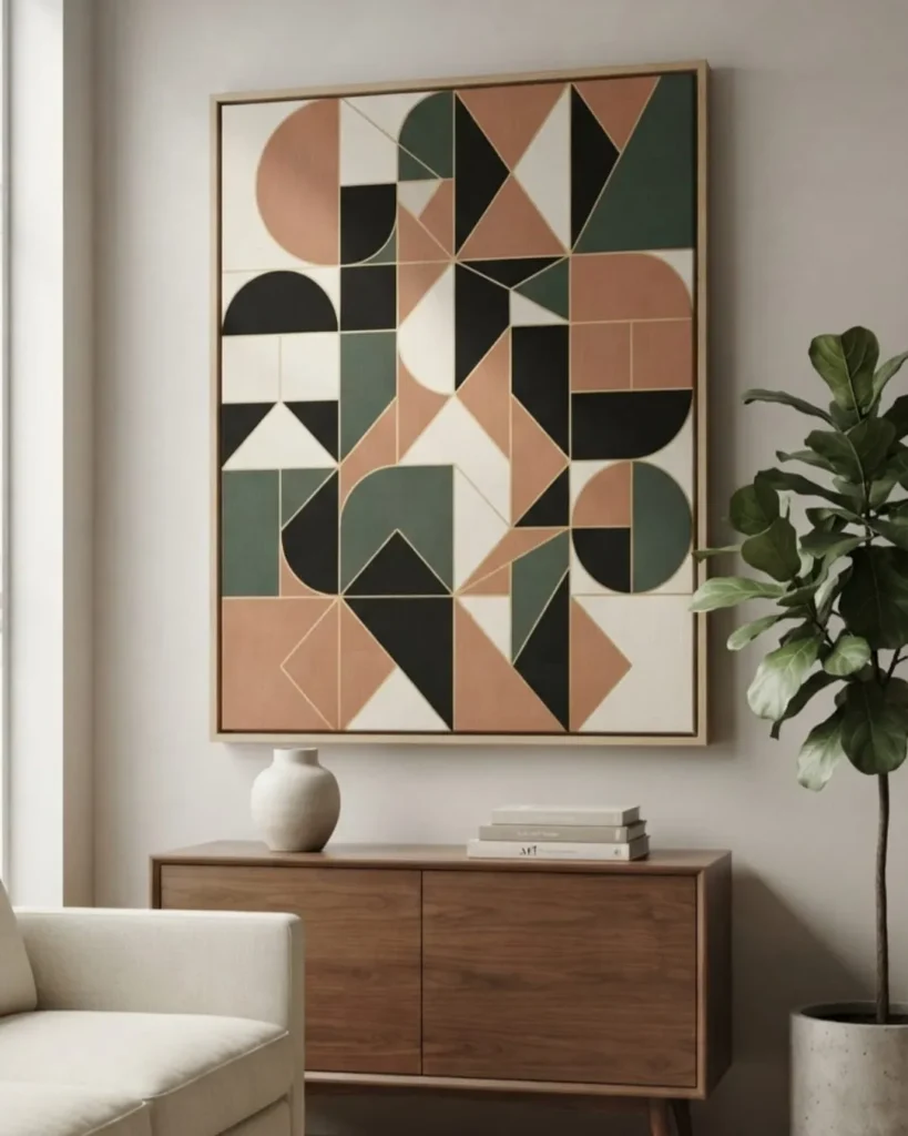 Geometric Canvas Wall Art
