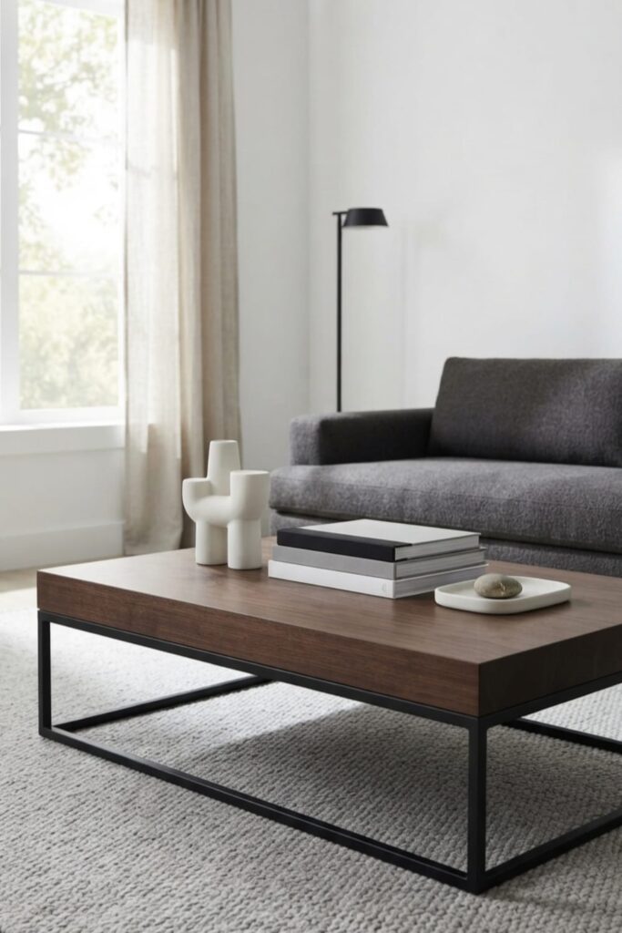Modern Minimalist Coffee Table style