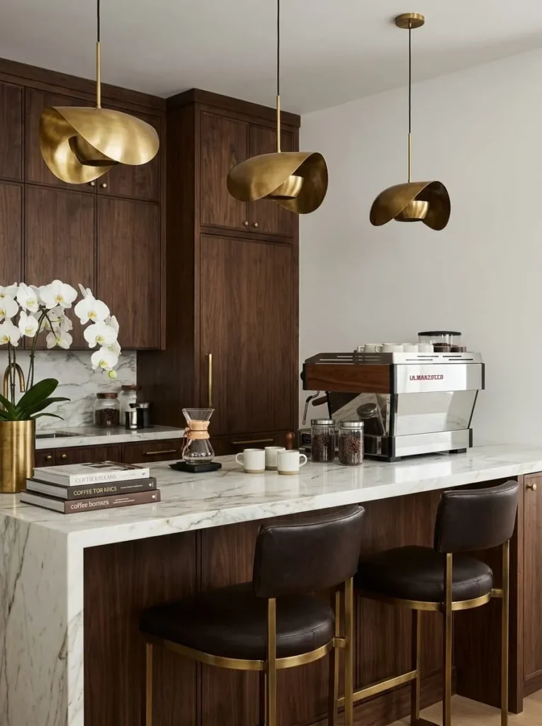 Hotel-Inspired Coffee Bar