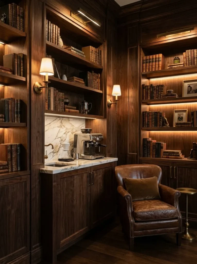 Hotel-Inspired Coffee Bar