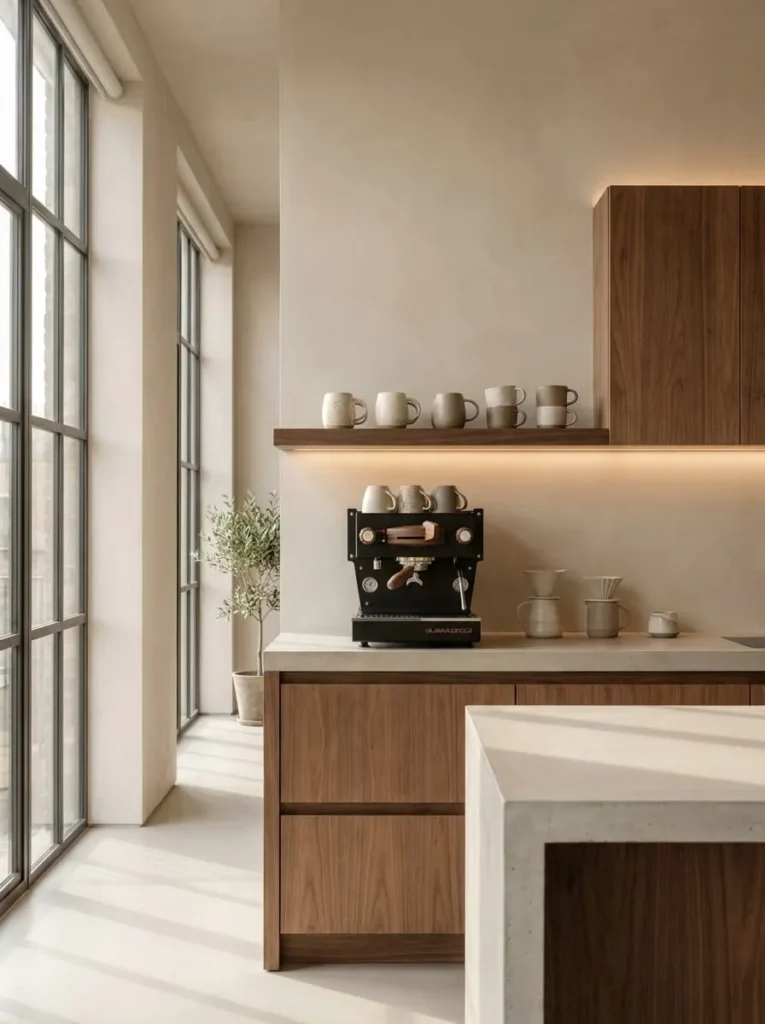 Minimalist Coffee Bar