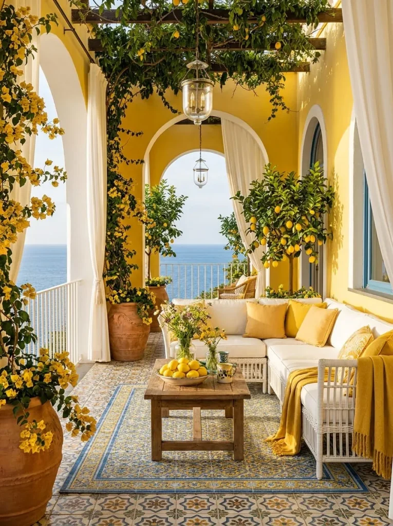 Lemon Yellow Bistro Corner