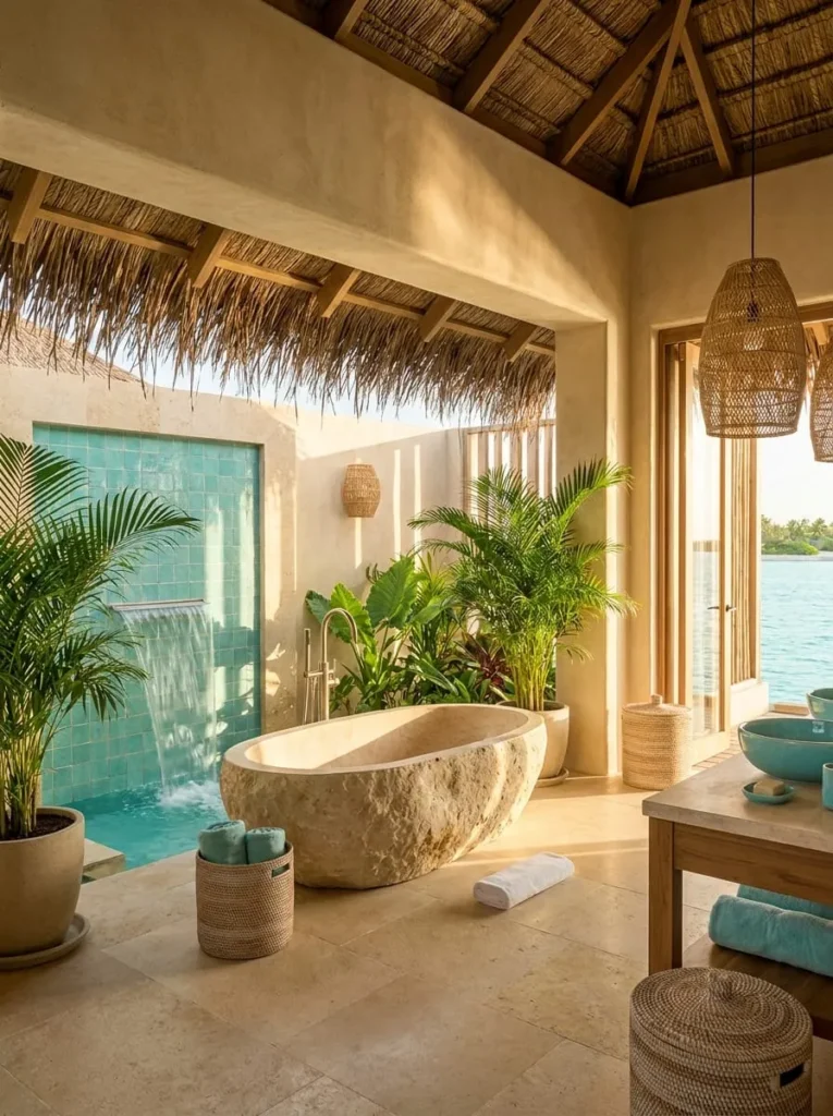 Tropical Lagoon Washroom