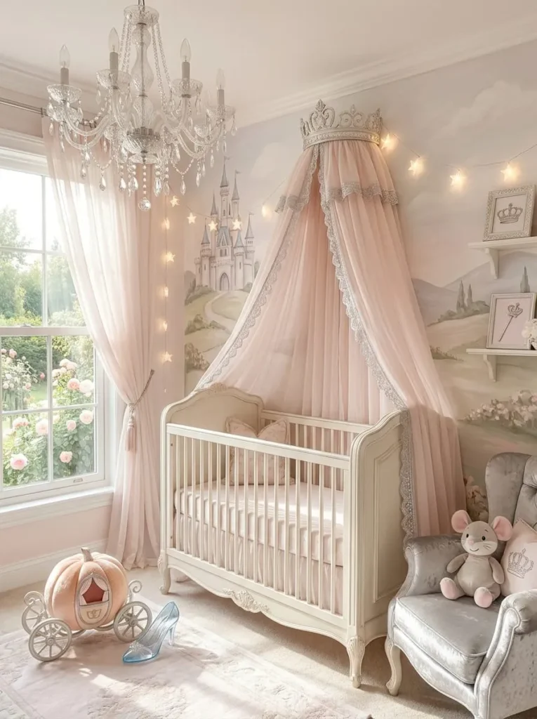 Cinderella Castle Inspired Nursery