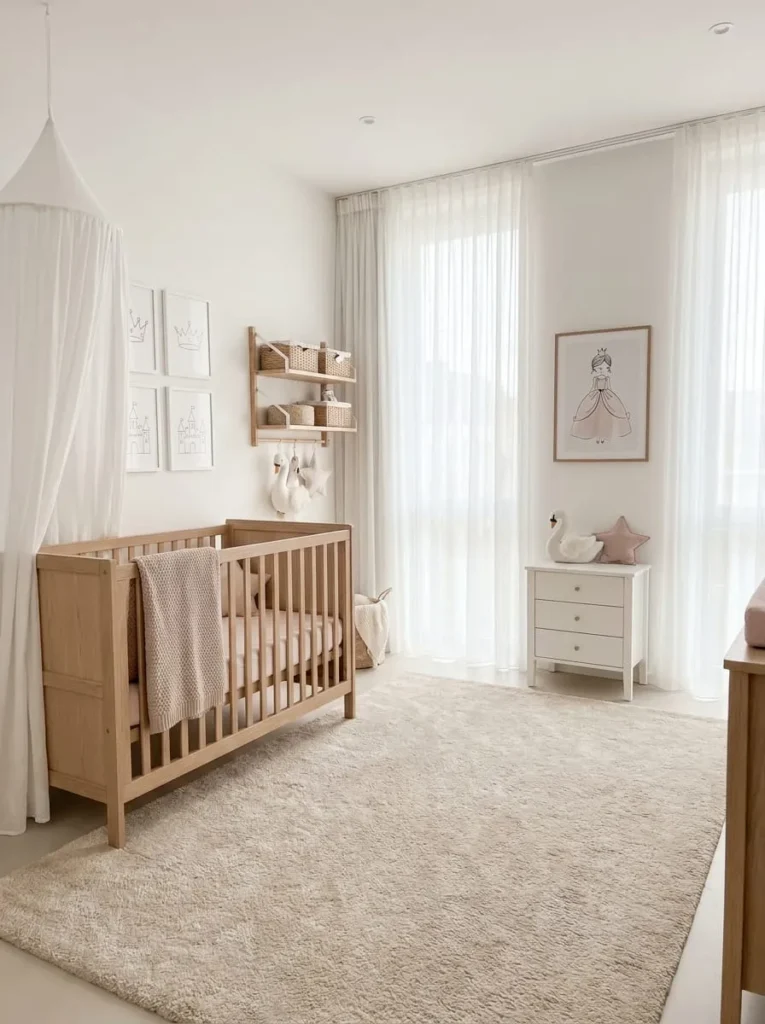 Modern Minimal Princess Room