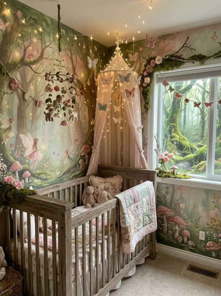Enchanted Forest Fairy Room