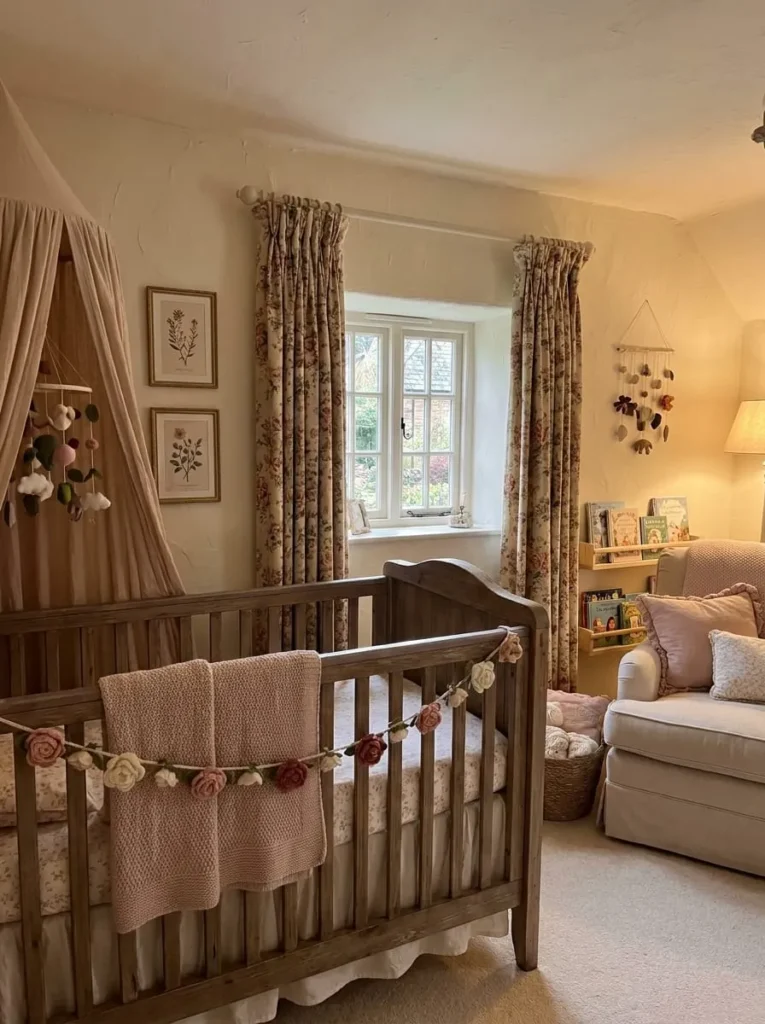 Cozy Princess Cottage Bedroom
