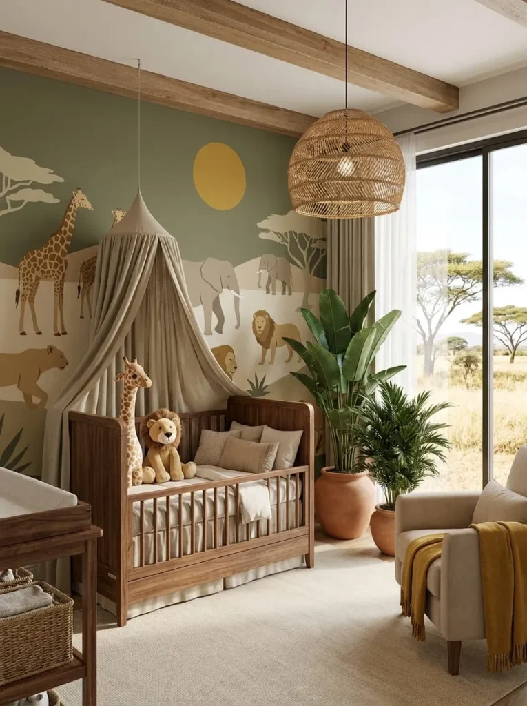 Lion King Safari Bedroom