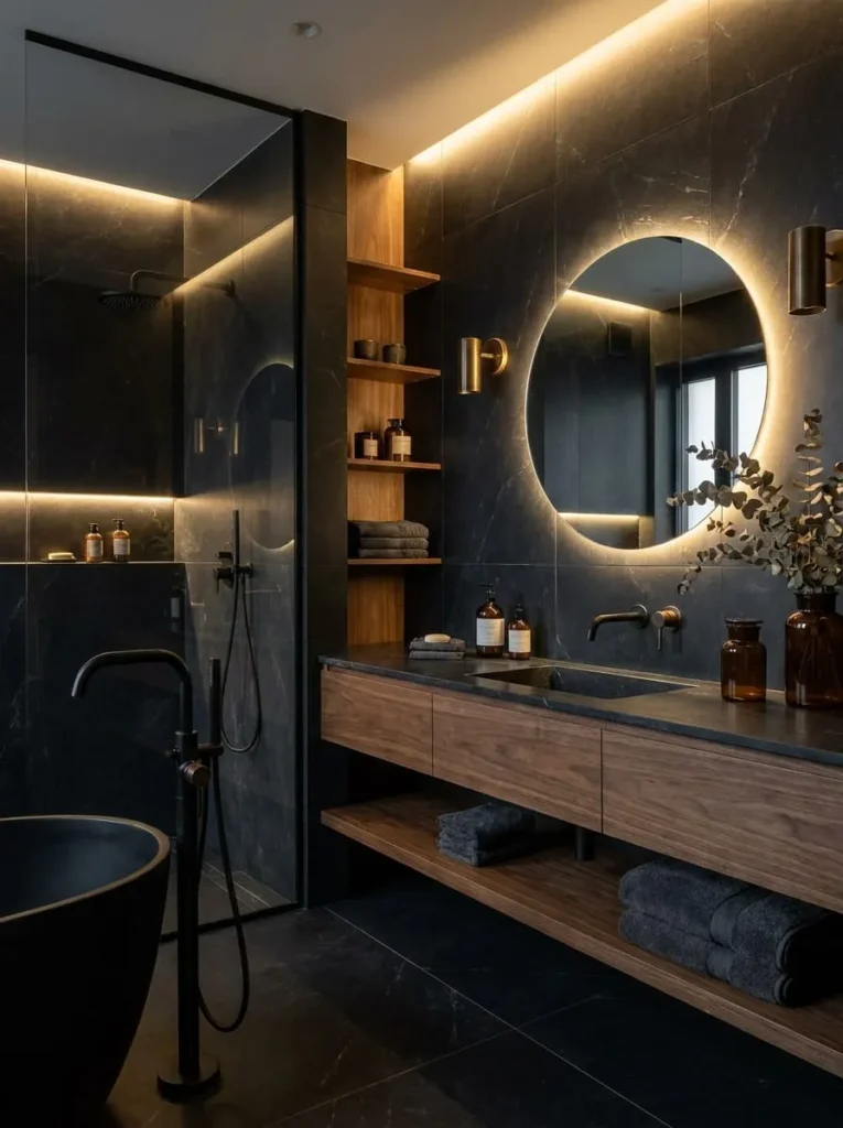 Modern Luxury Spa Inspired Washroom