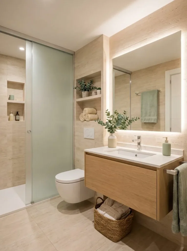 Small Spa Inspired Washroom Ideas