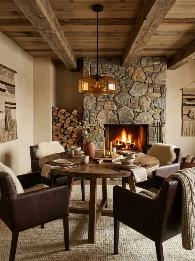 Use Rugs and Textures to Add Warmth