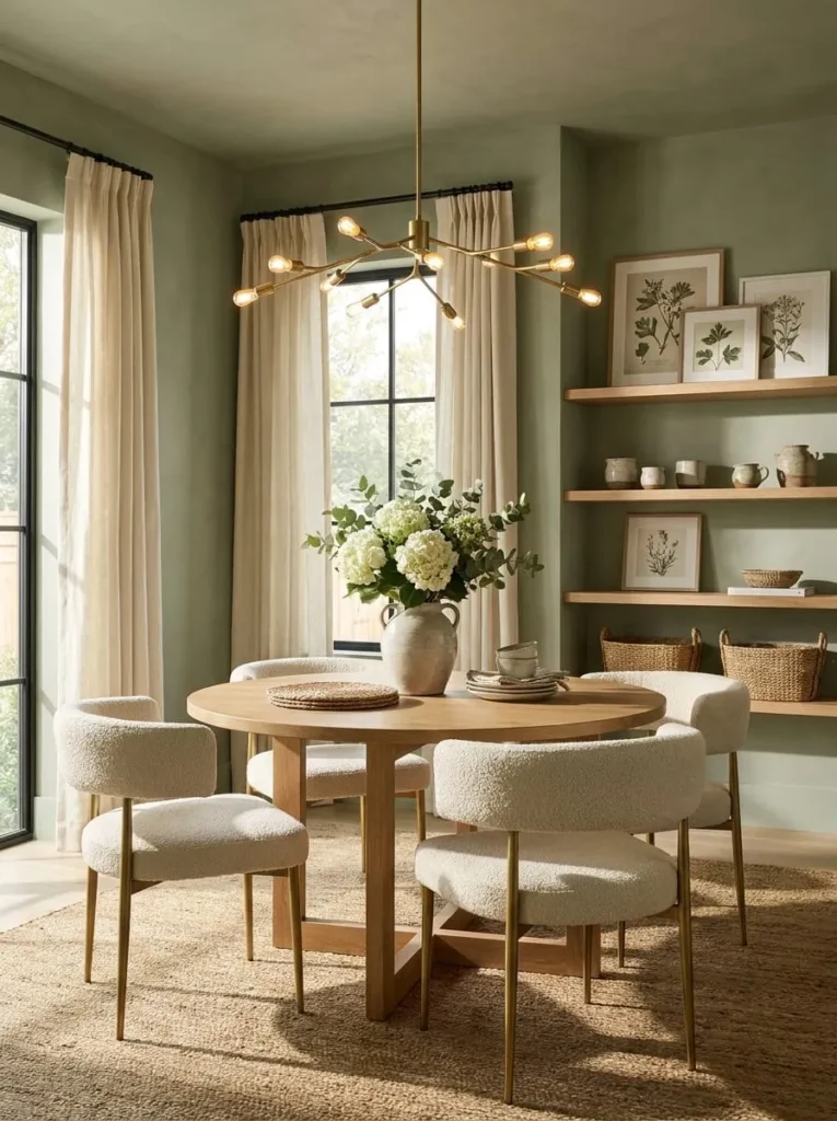 Beautiful Color Combinations for Small Dining Rooms