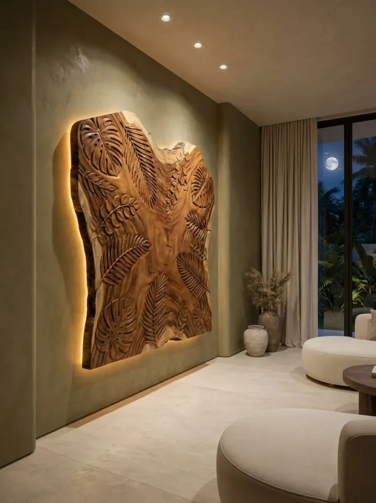 Live Edge Botanical Wall Art