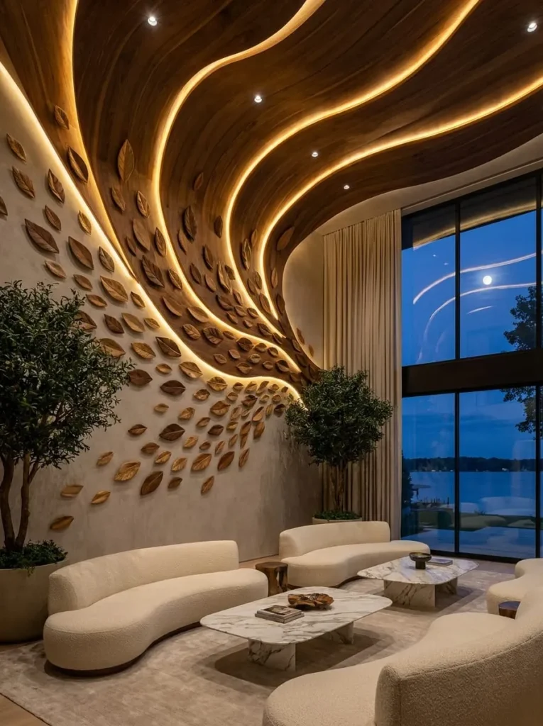 Best Rooms for Wooden Leaf Wall Art