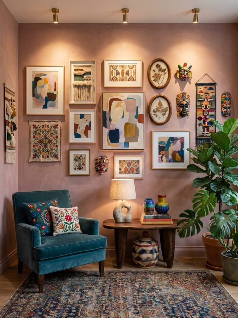 The Artistic Gallery Style Boho Corner