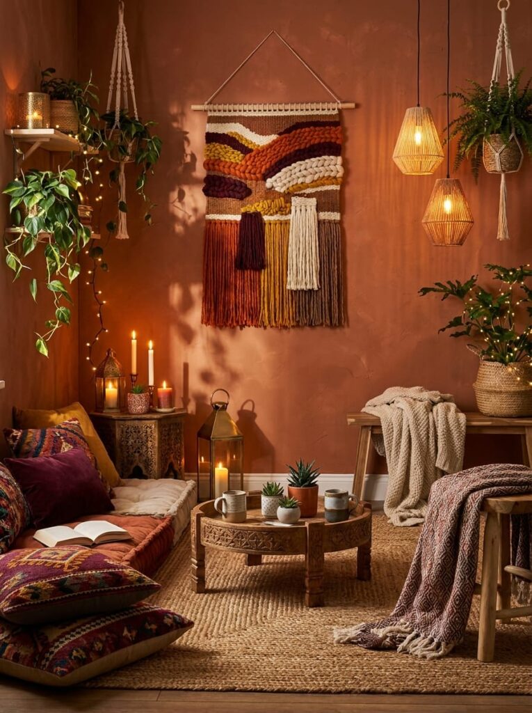 The Warm Evening Glow Bohemian Corner