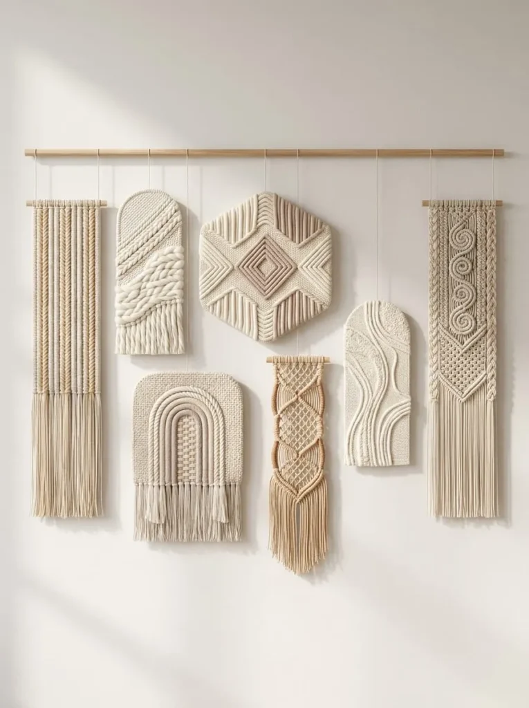 Geometric Floating Panel Weaving