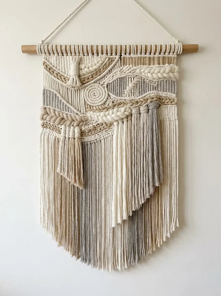 Sculptural Fringe Waterfall Installation