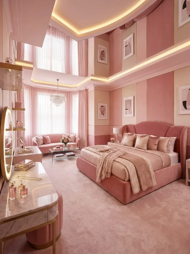 Ultimate All Pink Luxury Suite